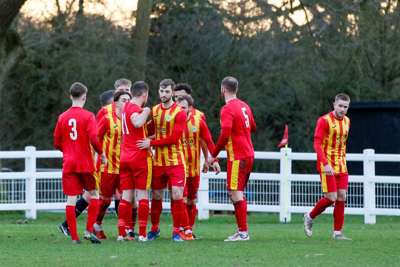 Walsham-le-Willows are hoping to make more history in the FA Vase tomorrow Picture: Mark Bullimore