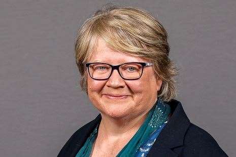 Dr Therese Coffey, MP for Suffolk Coastal, has said East Suffolk District Council needs to find funding locally. Picture: UK Parliament