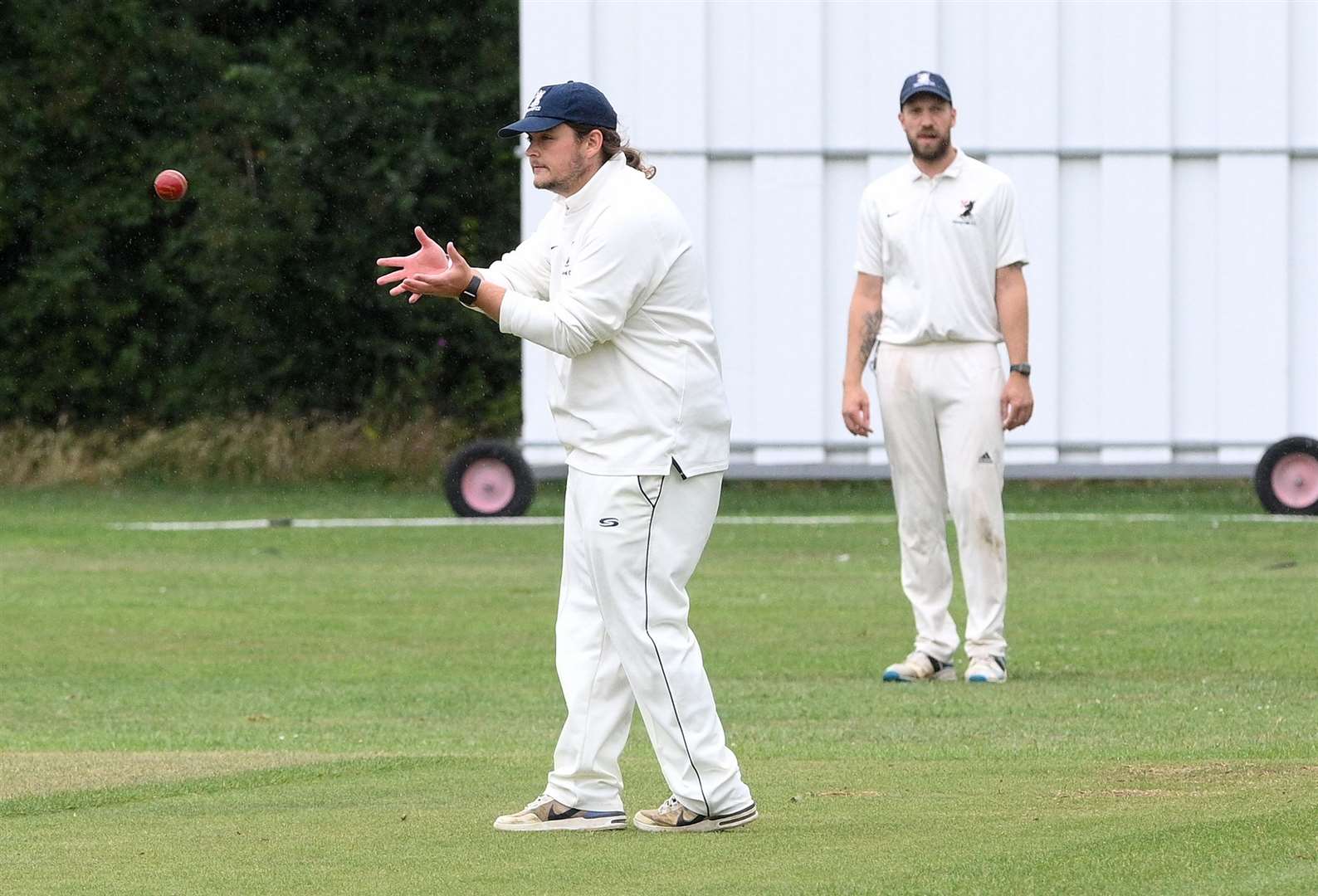 Haverhill Cricket captain Dan Wilkins feels 200 points - obtainable with a win and several bonus points - should be sufficient for survival Picture: Mecha Morton
