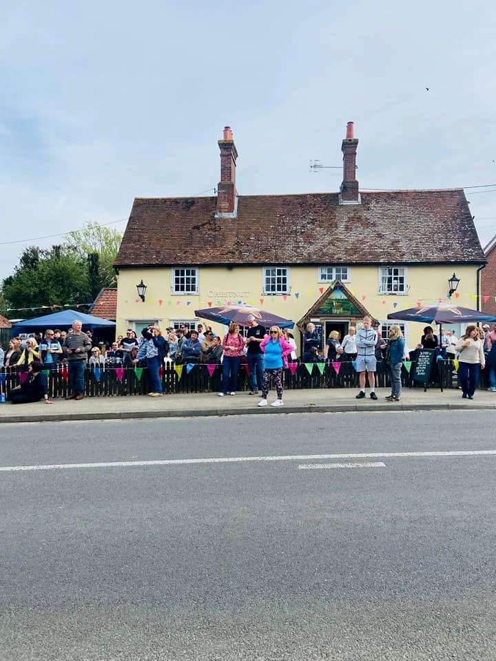 The race takes place at the The Chestnut Horse in Great Finborough. Picture: The Chestnut Horse