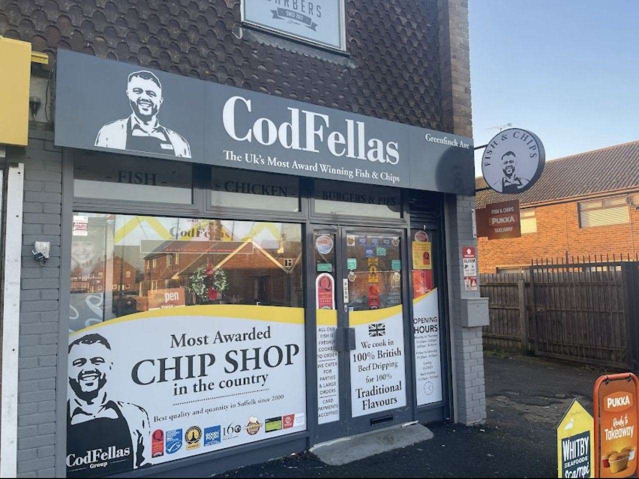 CodFellas is located in Greenfinch Avenue. Picture: Ozzie Bozdag