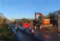 Key road closed after water main bursts