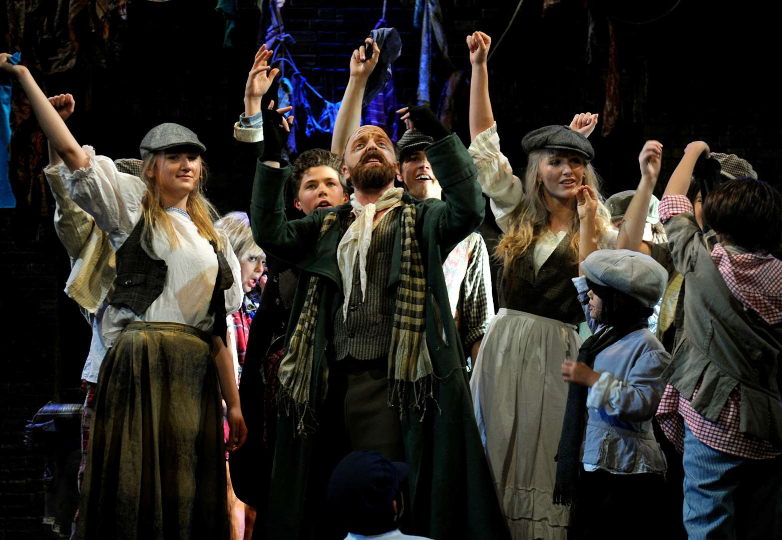 Bury St Edmunds Amateur Operatic and Dramatic Society is performing Oliver! at the Theatre Royal, in Bury St Edmunds, this week. Picture: Andy Abbott