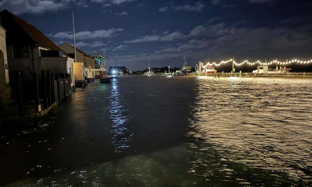 David Beavan, deputy leader of East Suffolk Council and representative for Southwold ward, has called for central funding to help Southwold combat rising tide waters amidst the effects of global warming. Picture: David Beavan