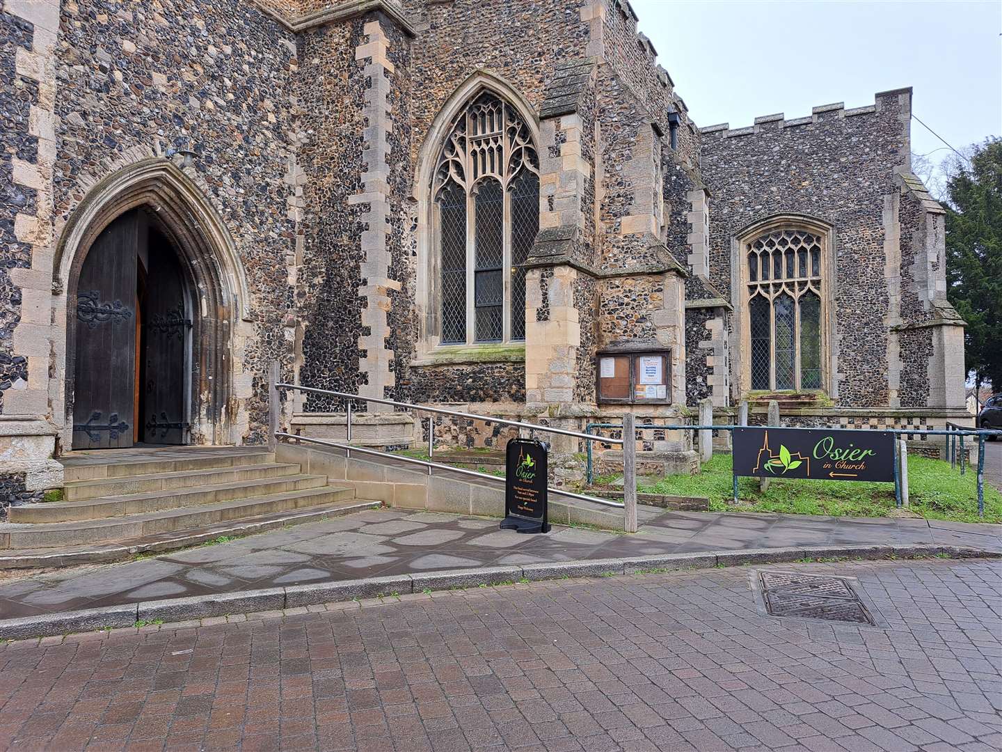 Osier Café at St Peter and St Mary's church. Picture: SuffolkNews