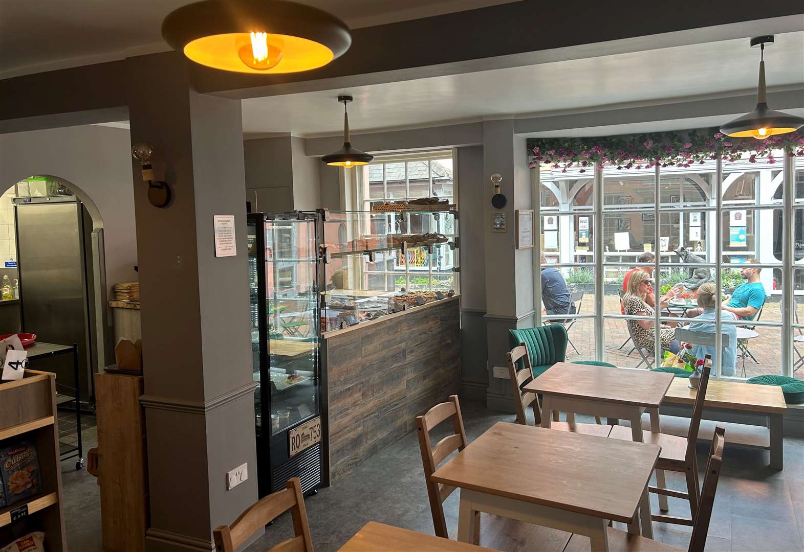 The café has plenty of available seating. Picture: SuffolkNews