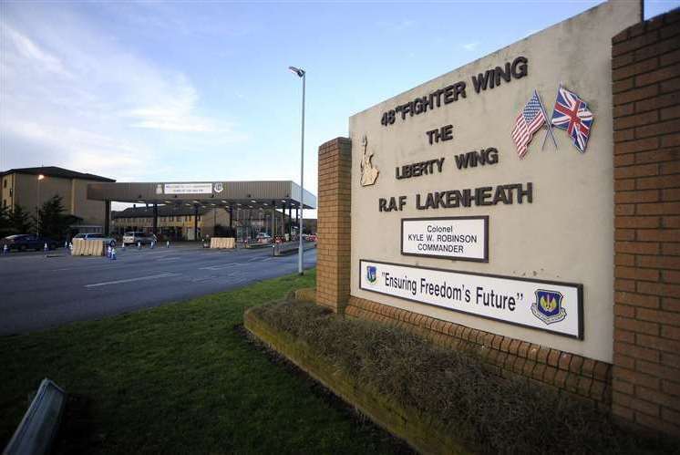 RAF Lakenheath could be set to house US nuclear weapons. Picture: Mark Westley