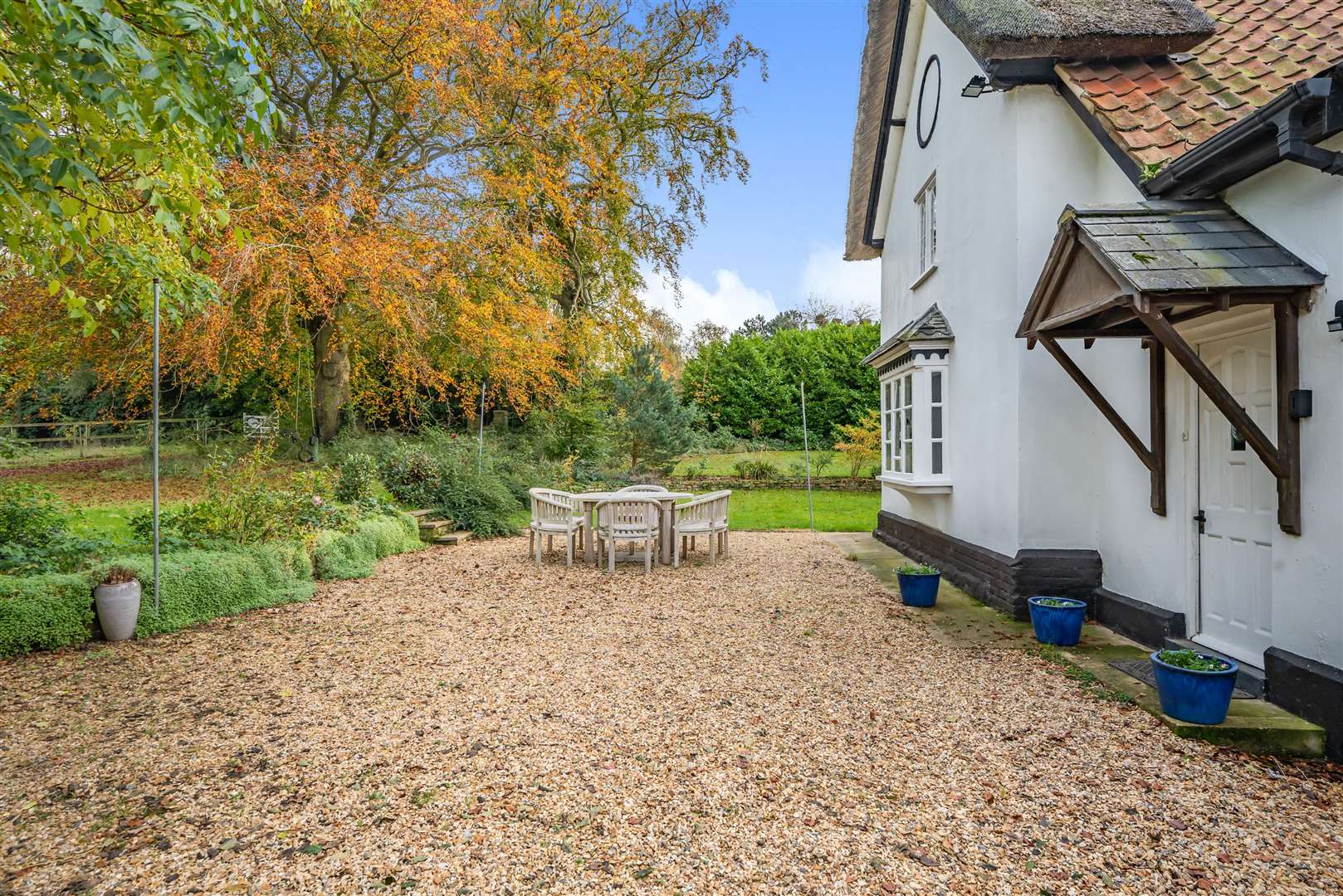 The period home is now on sale with Savills with a guide price of £800,000