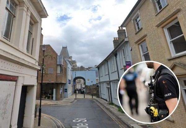 Police have made six arrests after attending a property in Arcade Street, Ipswich at about midday today. Picture: Google Maps/iStock