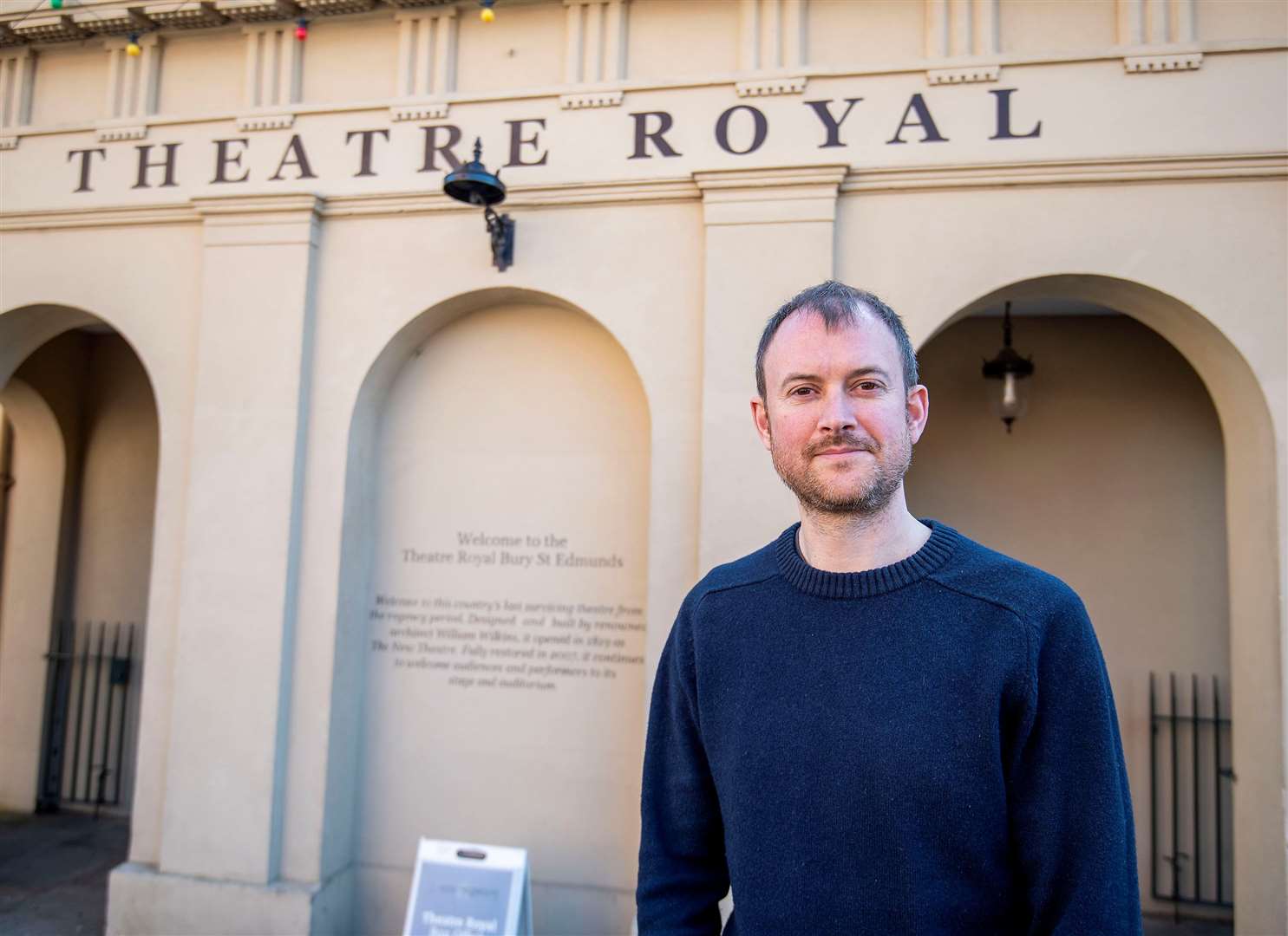 Owen Calvert-Lyons at Theatre Royal. Picture by Mark Westley