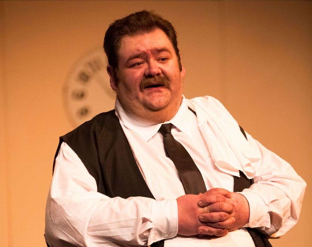 Steve Powter last acted in 2017, when he played Ren� Artois in The Centre Stage Company's production of 'Allo 'Allo. Picture: Andy Mayes