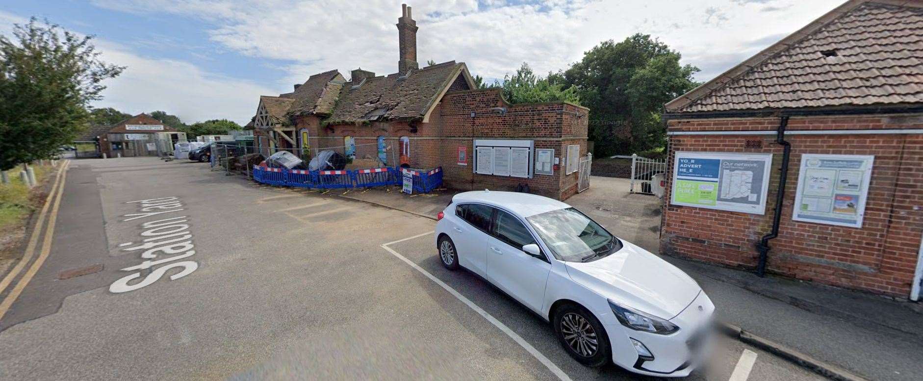Trimley is the fifth least used station in Suffolk, with 41,164 entries and exits in the last period. Picture: Google Maps