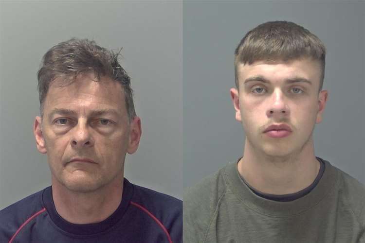 David Kind and son Edward were jailed in April. Picture: Suffolk Police