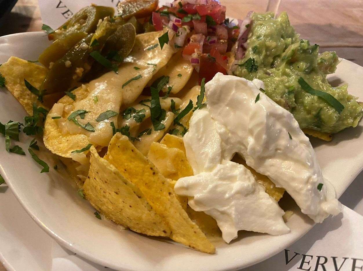 Nachos at Verve, Bury St Edmunds. Picture: Lucy Alfred