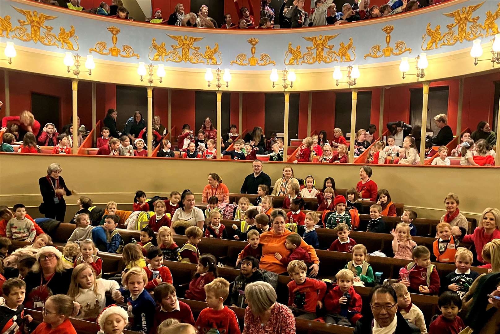 A whole school trip to the panto was described as 'amazing'. All pictures: Andy Abbott