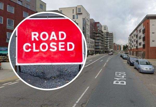 Roadworks along Duke Street will last for months when they resume. Picture: Google/iStock
