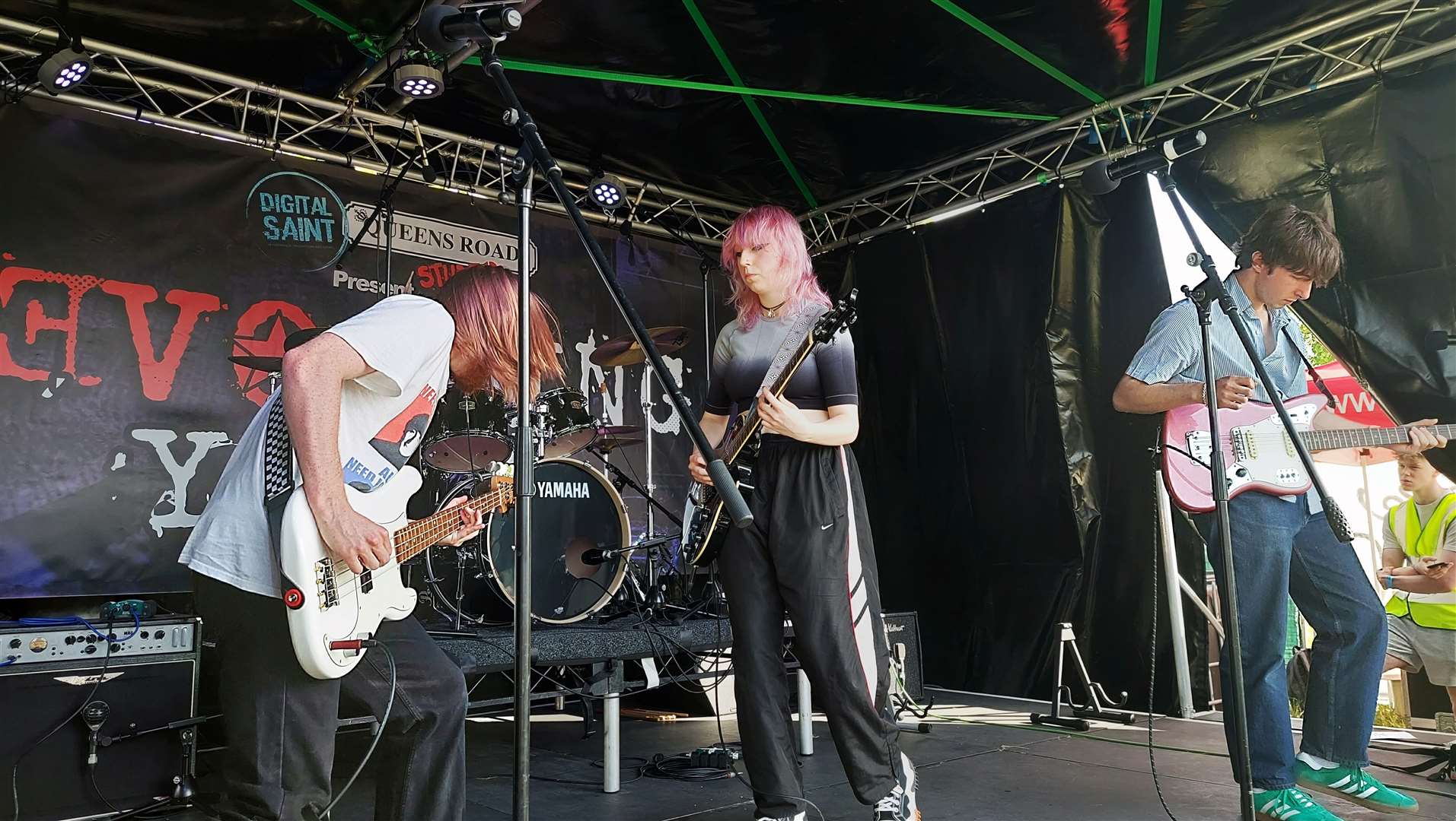 Manic Stanley perform for the first time at Strawberry Fair