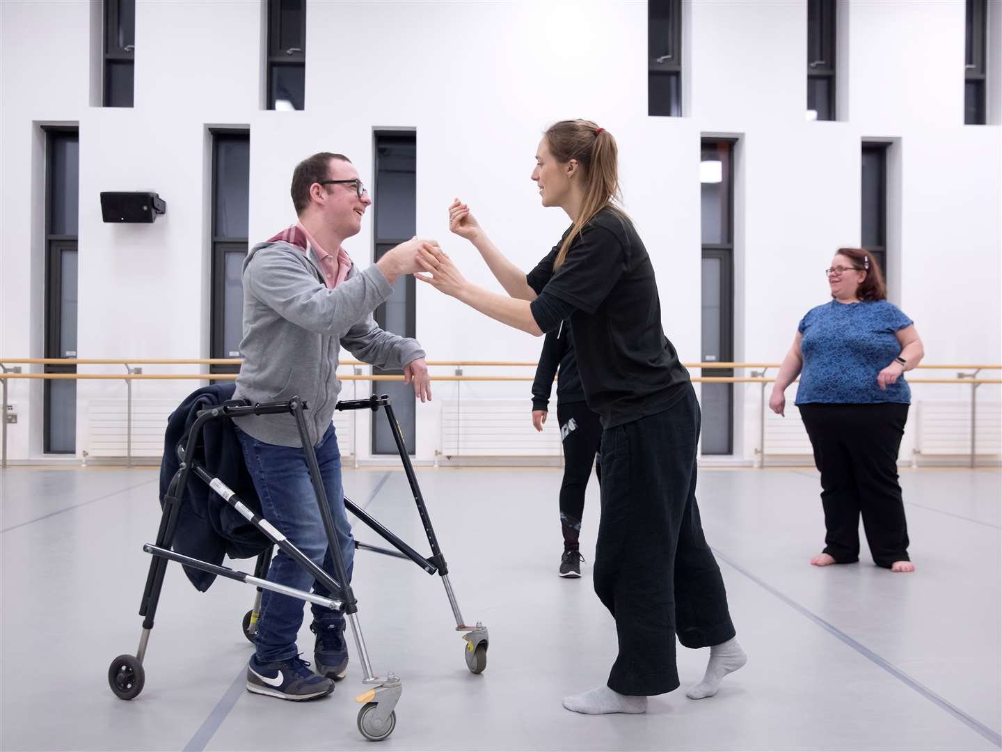 DanceEast's Springboard scheme helps those with complex needs or disabilities move and dance. Picture: Rachel Cherry