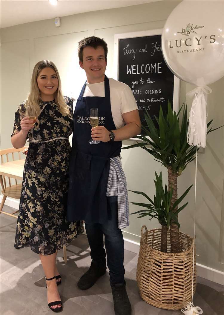 Lucy and her husband Francois opened the restaurant in 2019 near Bury St Edmunds. Picture: Suffolk News