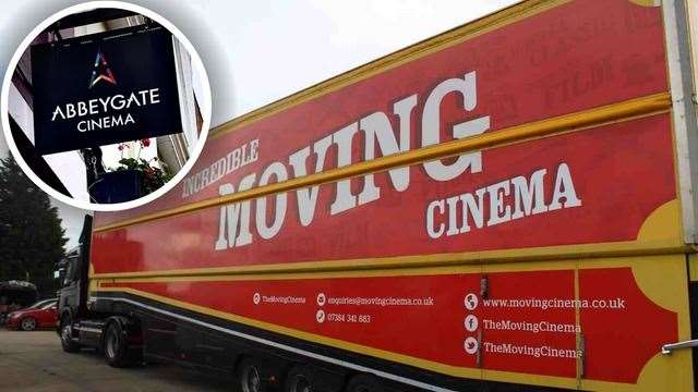 The moving cinema will be making its way to Newmarket in February. Picture: Abbeygate Cinema/The Moving Cinema