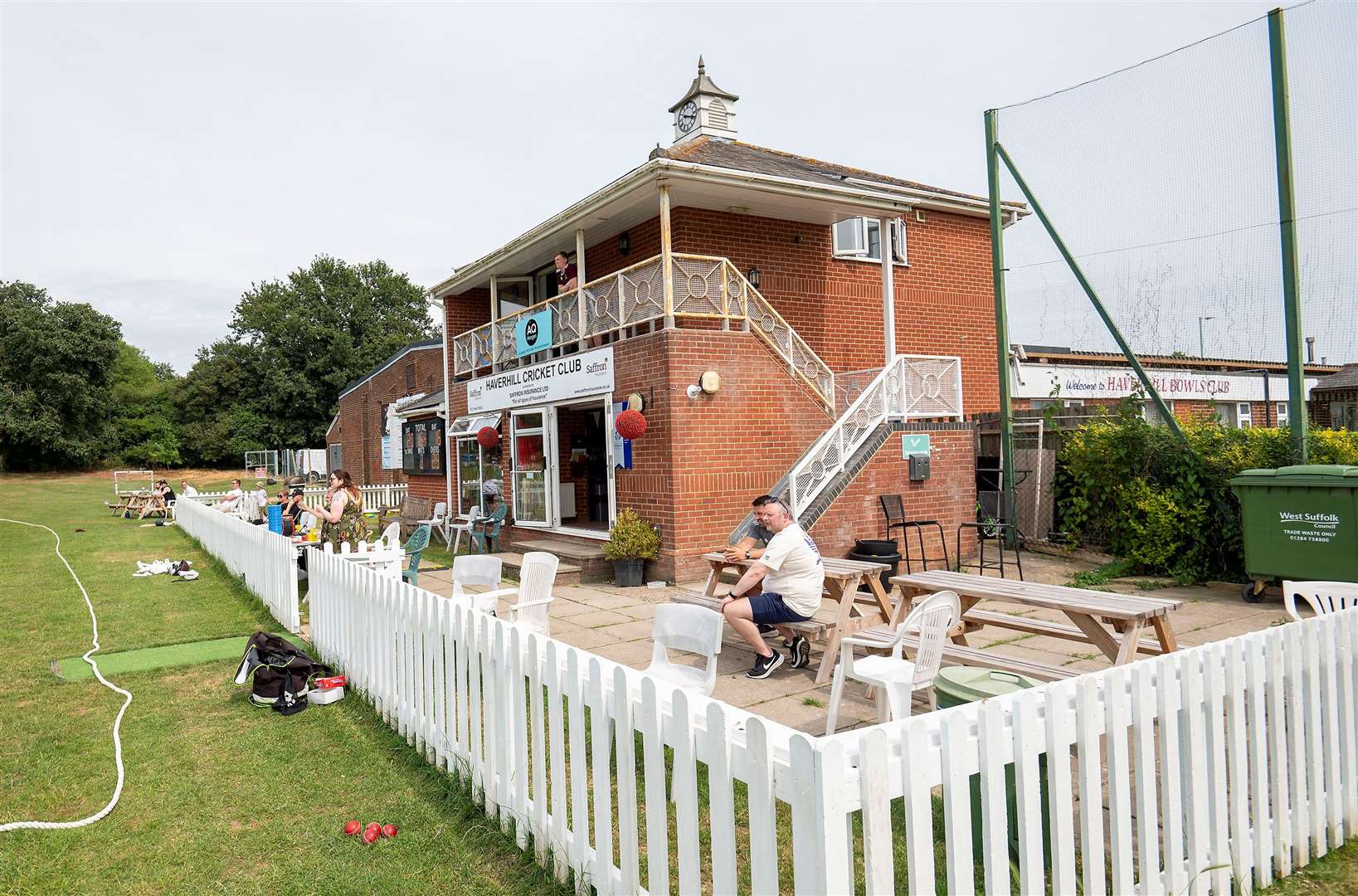 Followers of Haverhill and club officials will be hoping to still be watching Division Two cricket at Manor Road in 2024 Picture: Mark Westley