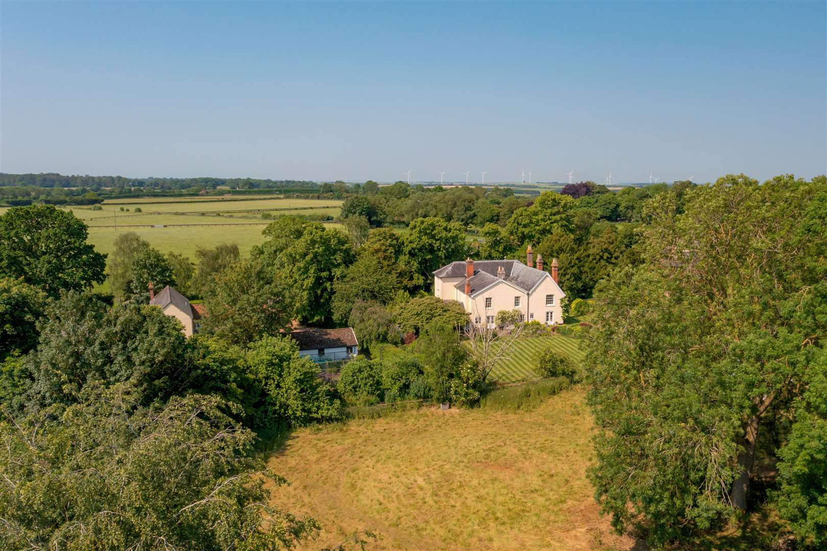 The property is now on sale with Savills with a guide price of £2,000,000