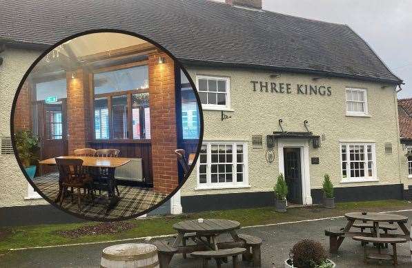 The Three Kings at Fornham All Saints, near Bury St Edmunds, instantly makes you feel at home