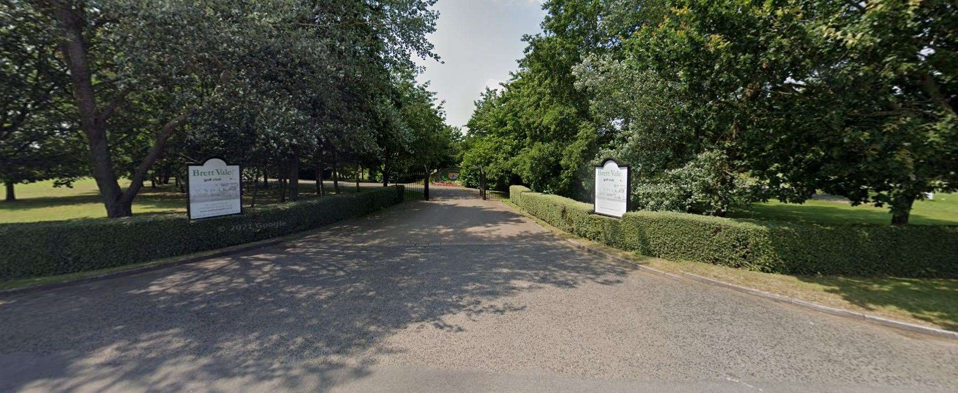 Brett Vale Golf Club, in Noaks Road, Raydon, near Ipswich, has had a planning application for 38 new holiday lodges refused. Picture: Google Maps