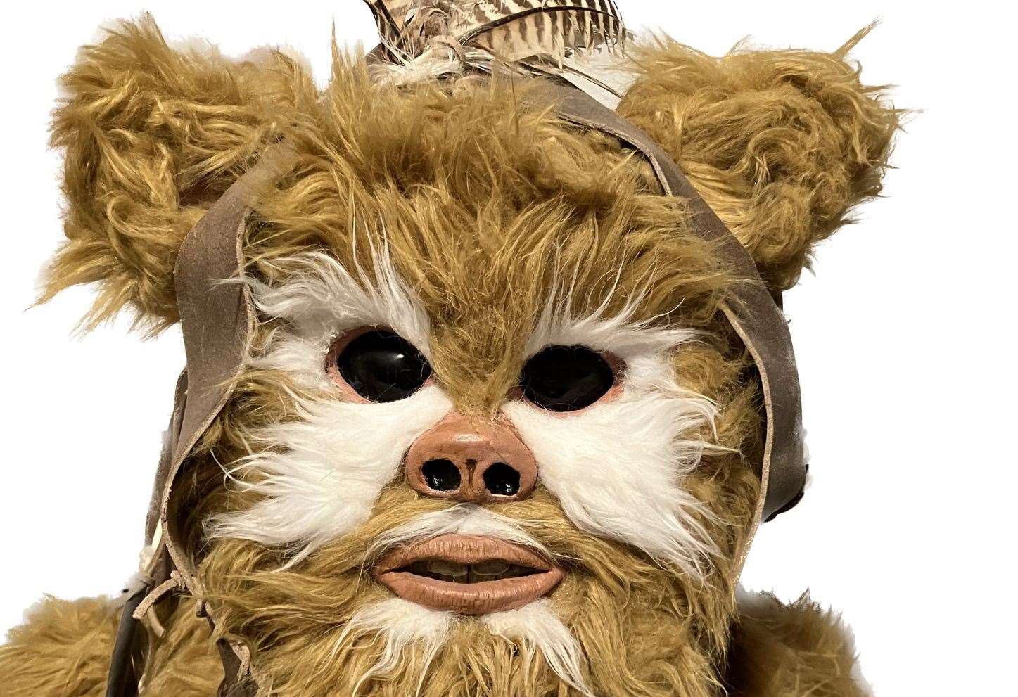 An Ewok mask from Return of the Jedi. Picture submitted
