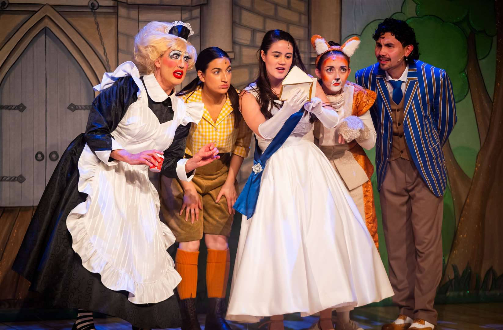 Snow White at Theatre Royal Bury St Edmunds was a resounding success. Picture by Tom Soper