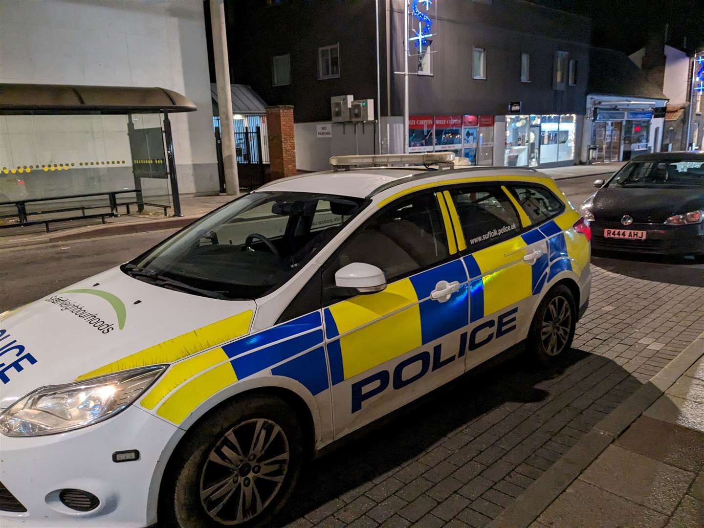 On patrol in Bury St Edmunds town centre with Suffolk Police.. Picture: Suzanne Day