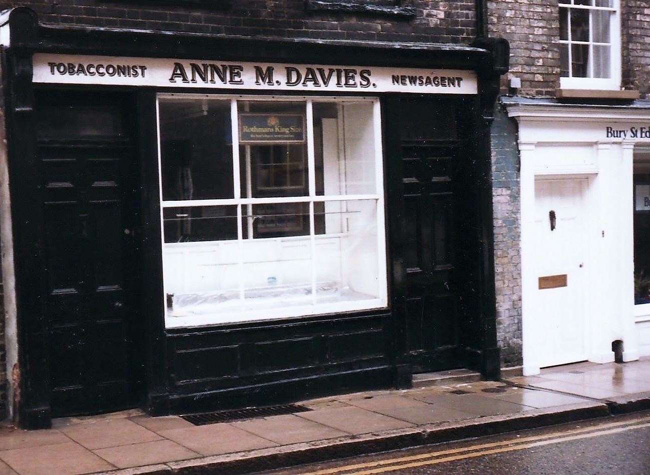 Anne Major-Davies' shop at number 7