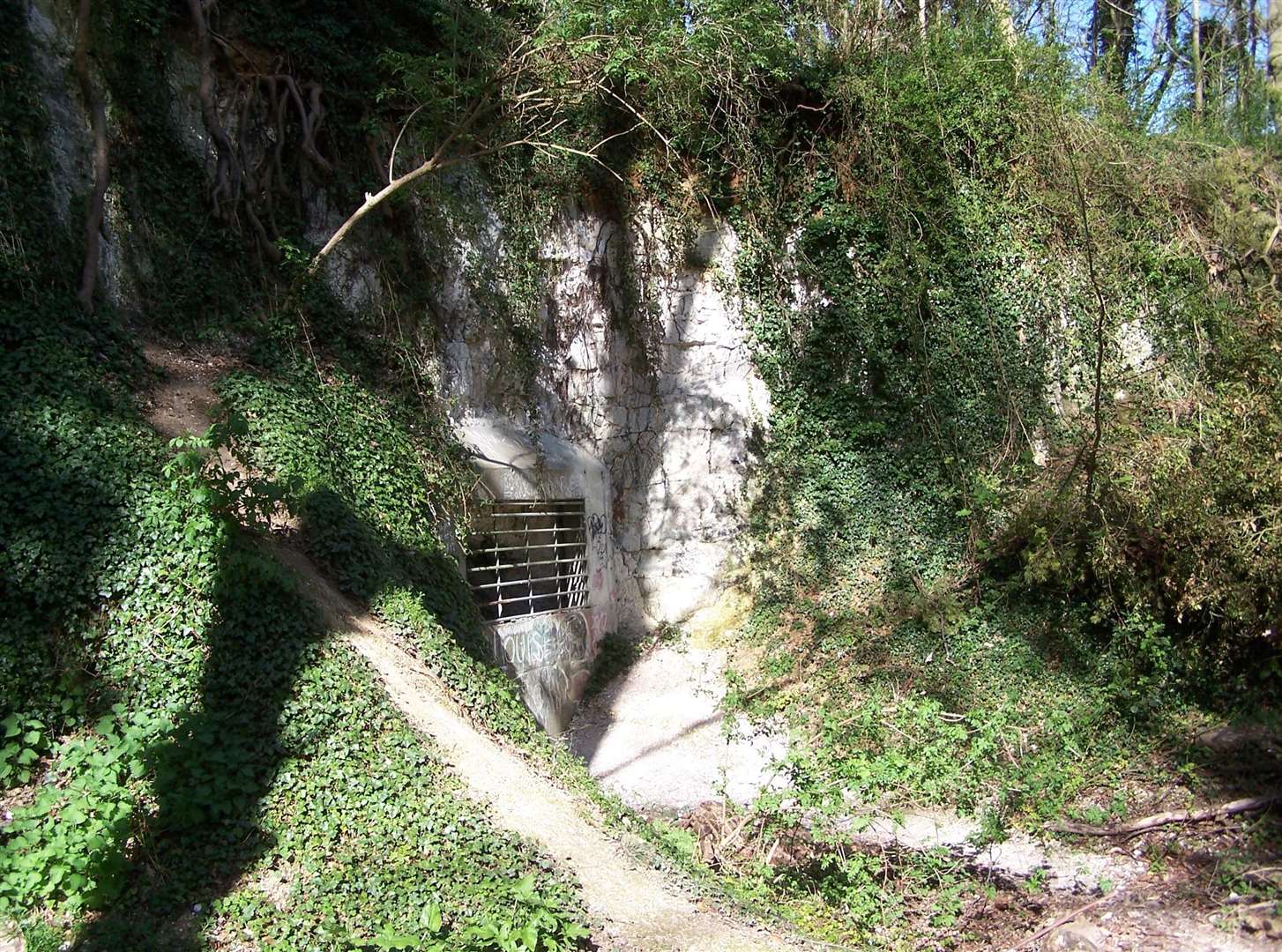 The mines have been closed off since 1974