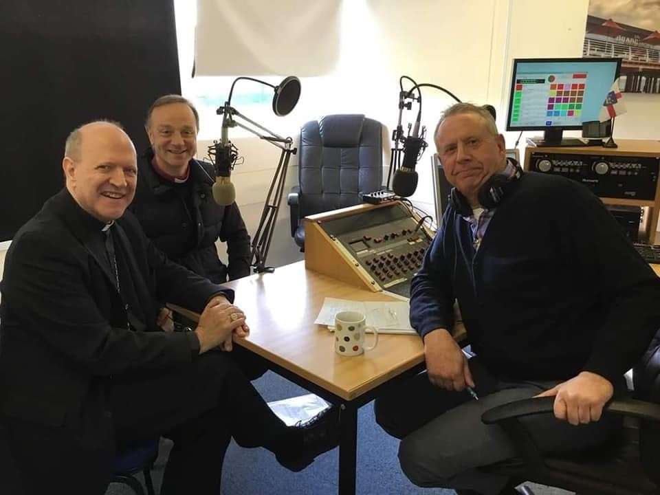 Felixstowe Radio presenter Rob Dunger enjoys meeting people from the community. Picture: Submitted
