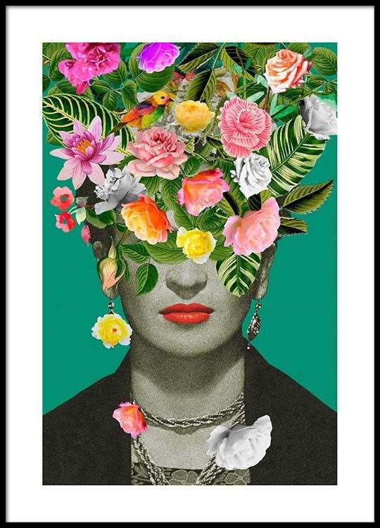Frida Floral poster (37187942)
