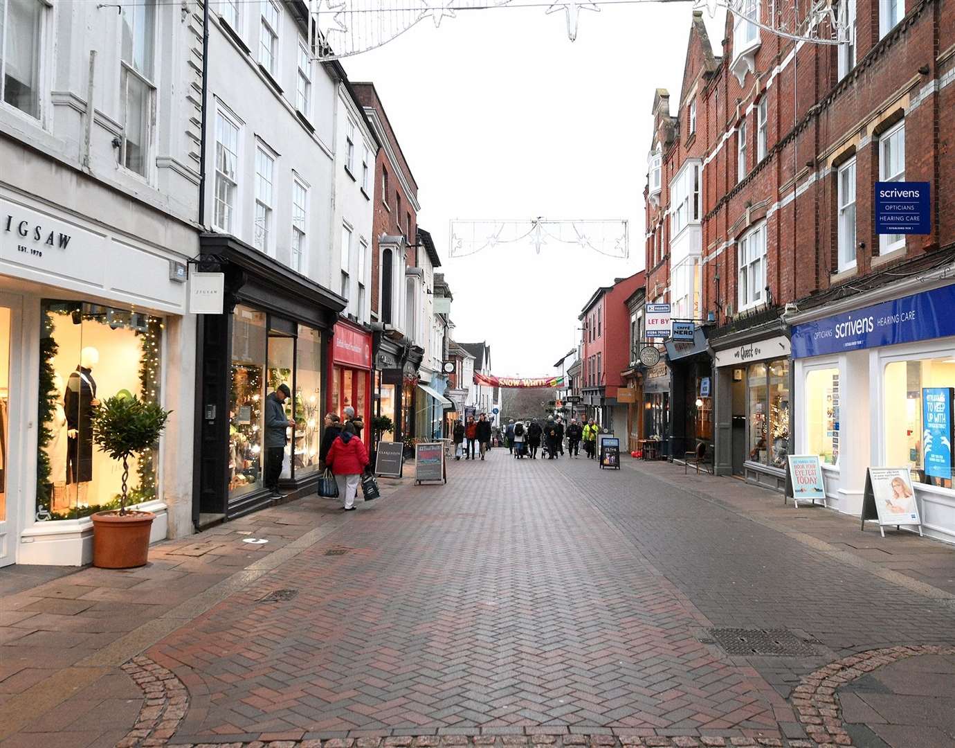 Abbeygate Street, a shopping street in the heart of Bury St Edmunds. Picture: Mecha Morton