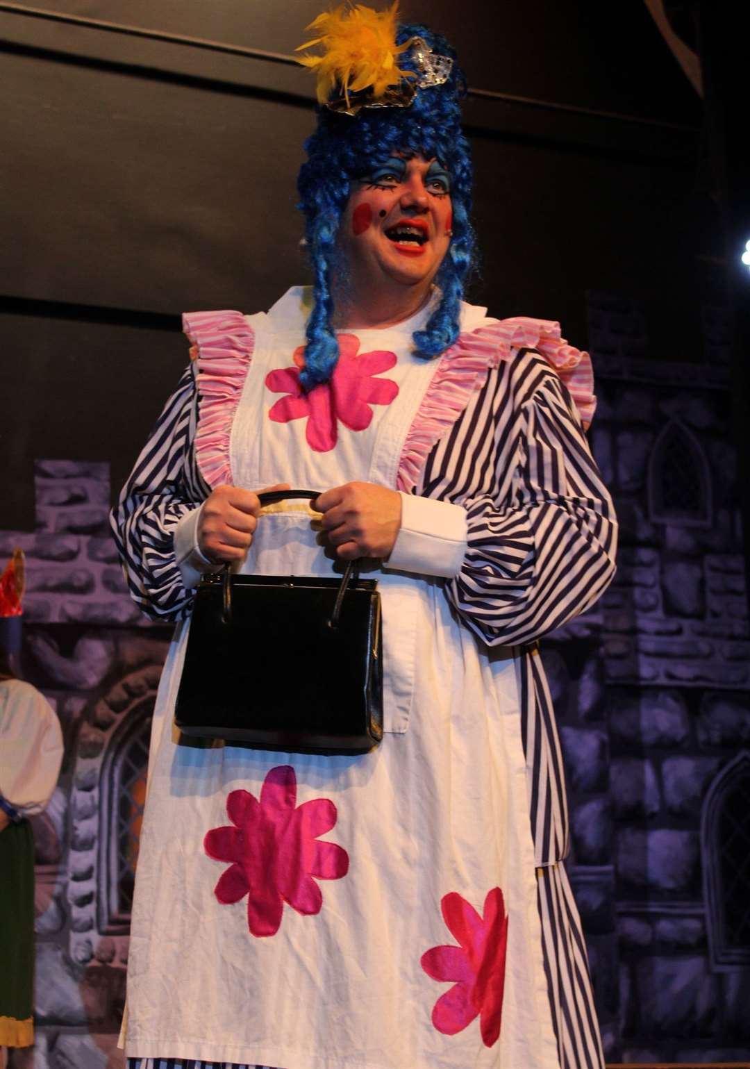 Jason André took on the role of Nursie Nelly in the Centre Stage Company's pantomime, Robin Hood.Submitted picture