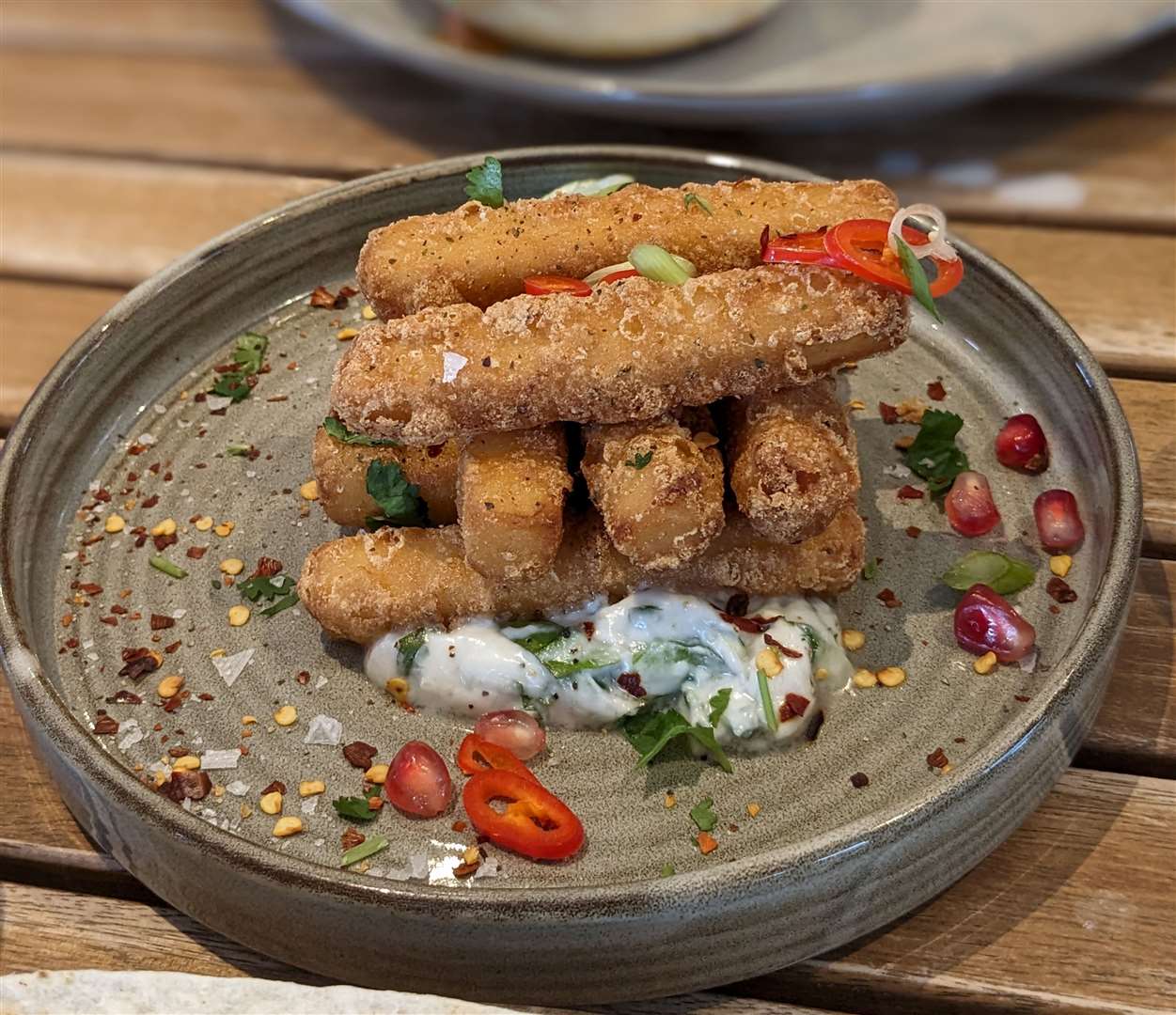 We chose the halloumi fries from the tapas menu. Picture: Suffolk News