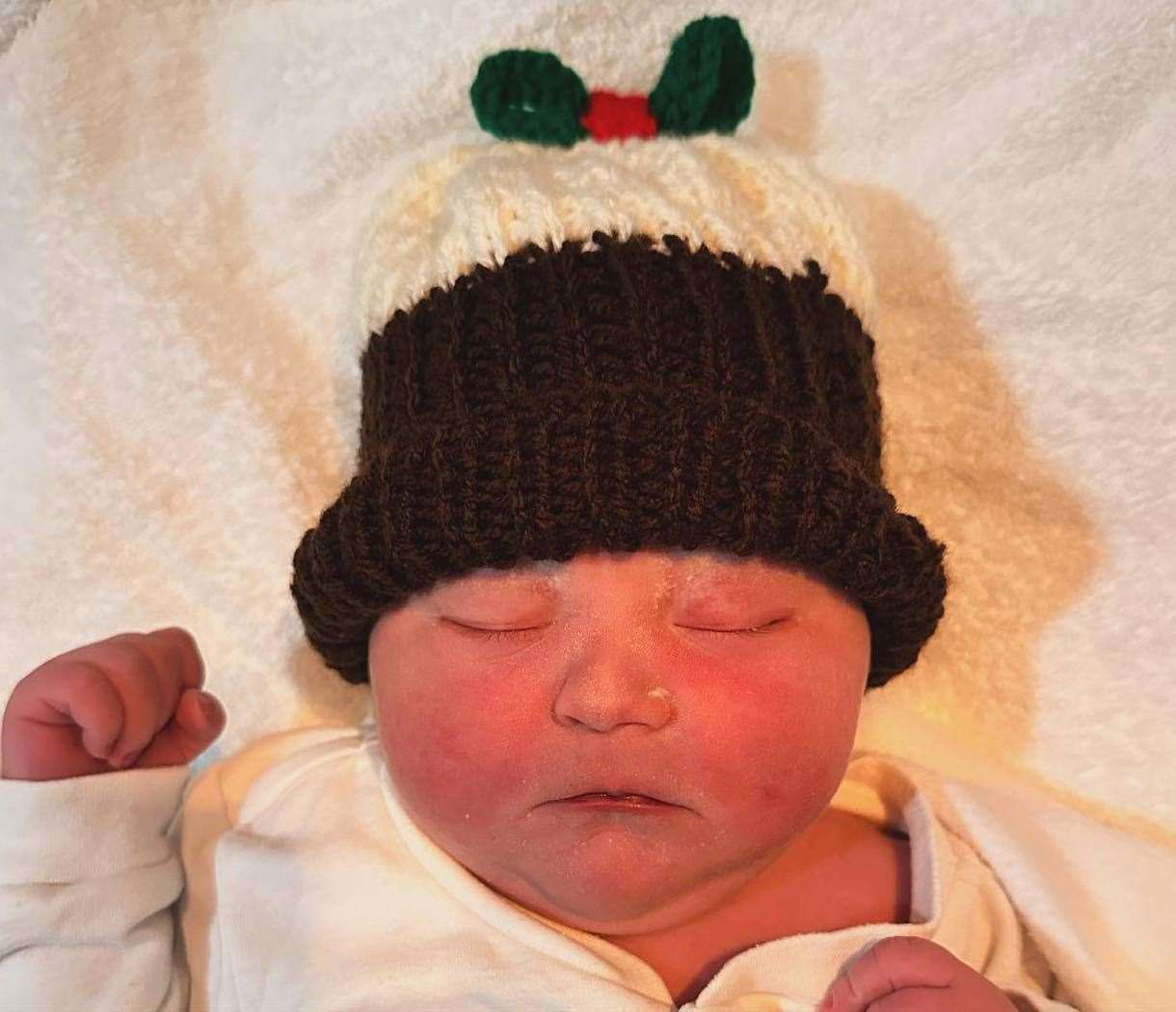Christmas Day baby Ottilia born at West Suffolk Hospital in Bury St Edmunds. Picture: Submitted