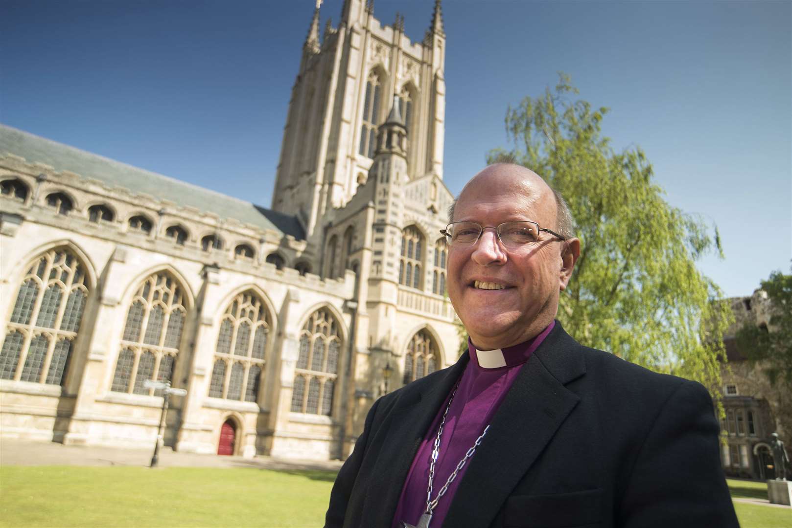 The Right Rev Martin Seeley, Bishop of the Diocese of St Edmundsbury and Ipswich. Picture: Mark Westley