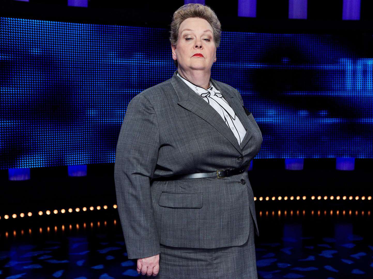 Matt faced off against The Governess on Tuesday's show, who defeated him and teammate Dave in under a minute. Picture: ITV