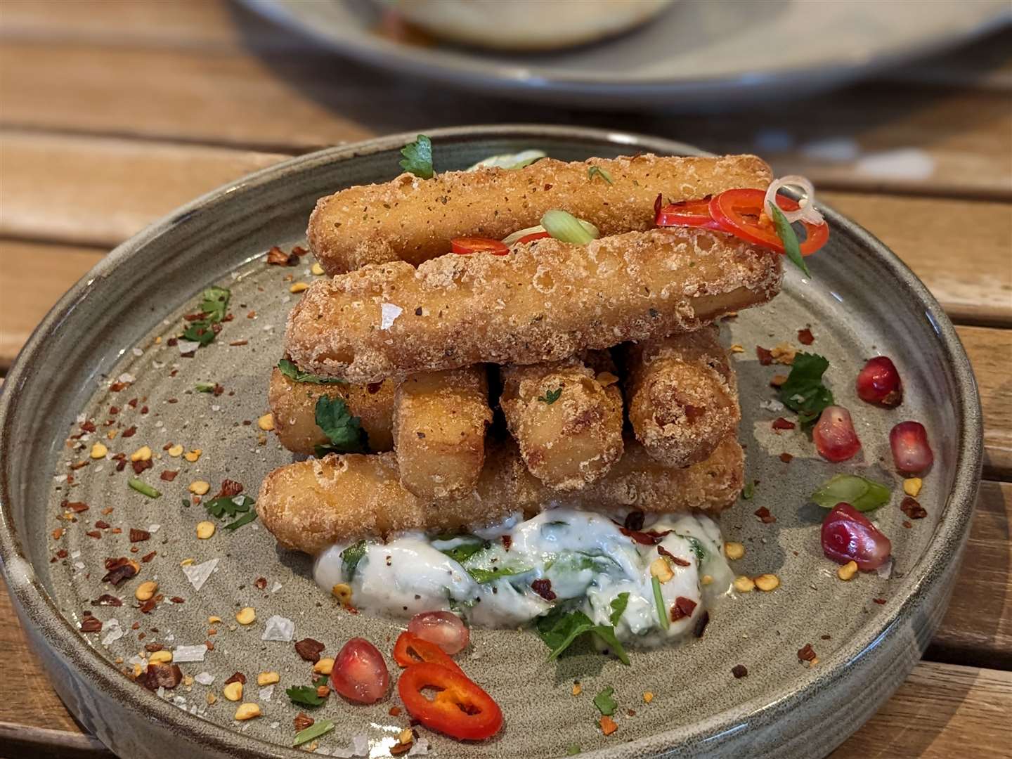 We chose the halloumi fries from the tapas menu. Picture: Suffolk News