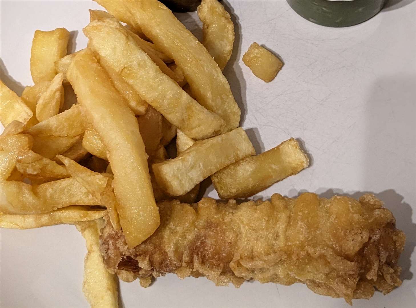 Chips from the Stowupland Fish and Chip Shop. Picture: Suffolk News