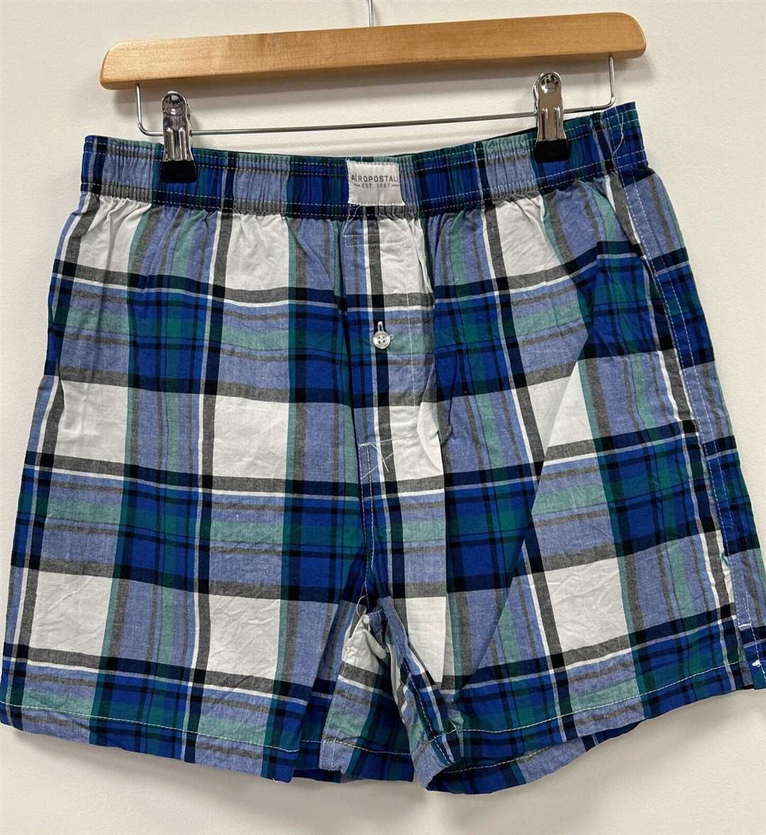 A pair of boxer shorts owned by Sheeran, being auctioned by EACH. Picture: EACH