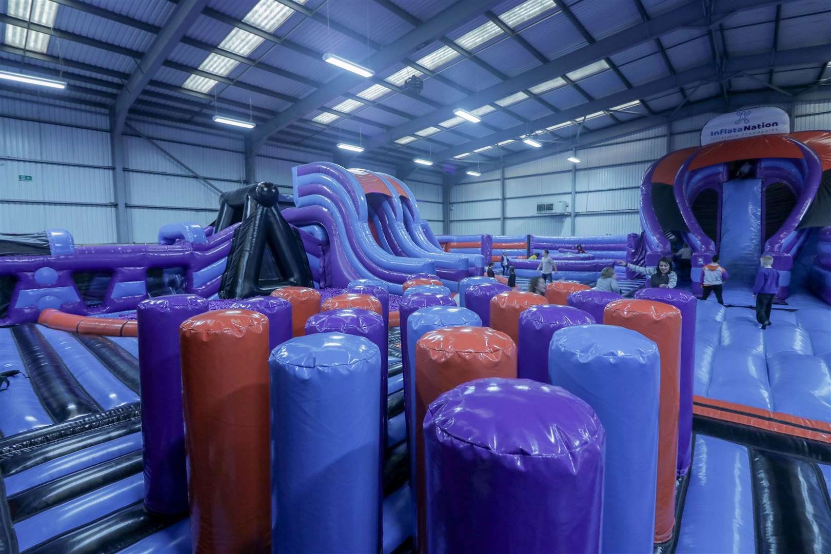Inflata Nation, which open in Cardinal Park, Ipswich, where former nightclub Unit 17 used to be, will open on Wednesday, December 27.