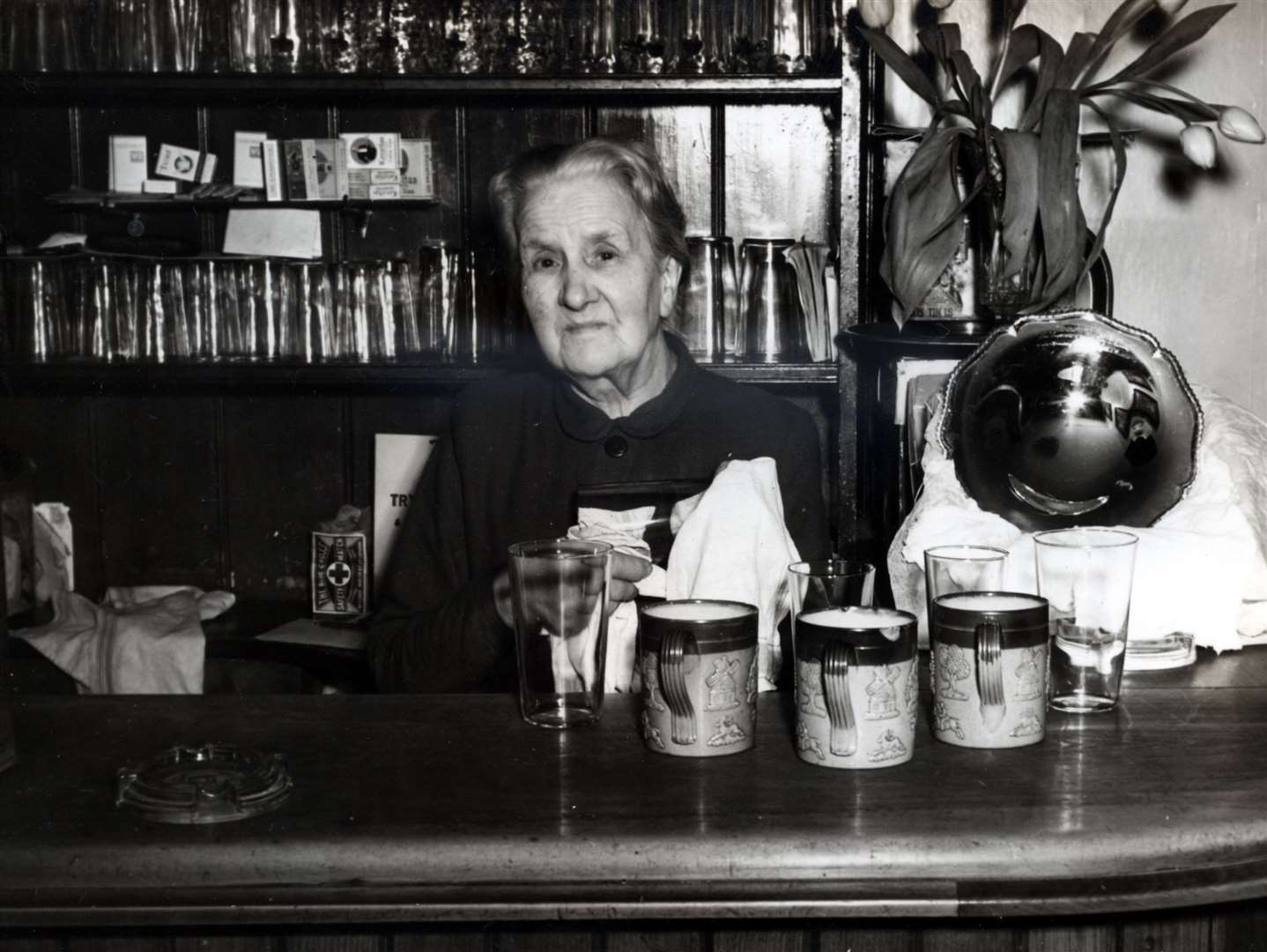 Ellen Bruton, the long-serving landlady of the Elephant and Castle, in Bury St Edmunds. Picture: Submitted