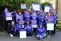 School support staff walk out in protest against planned job cuts