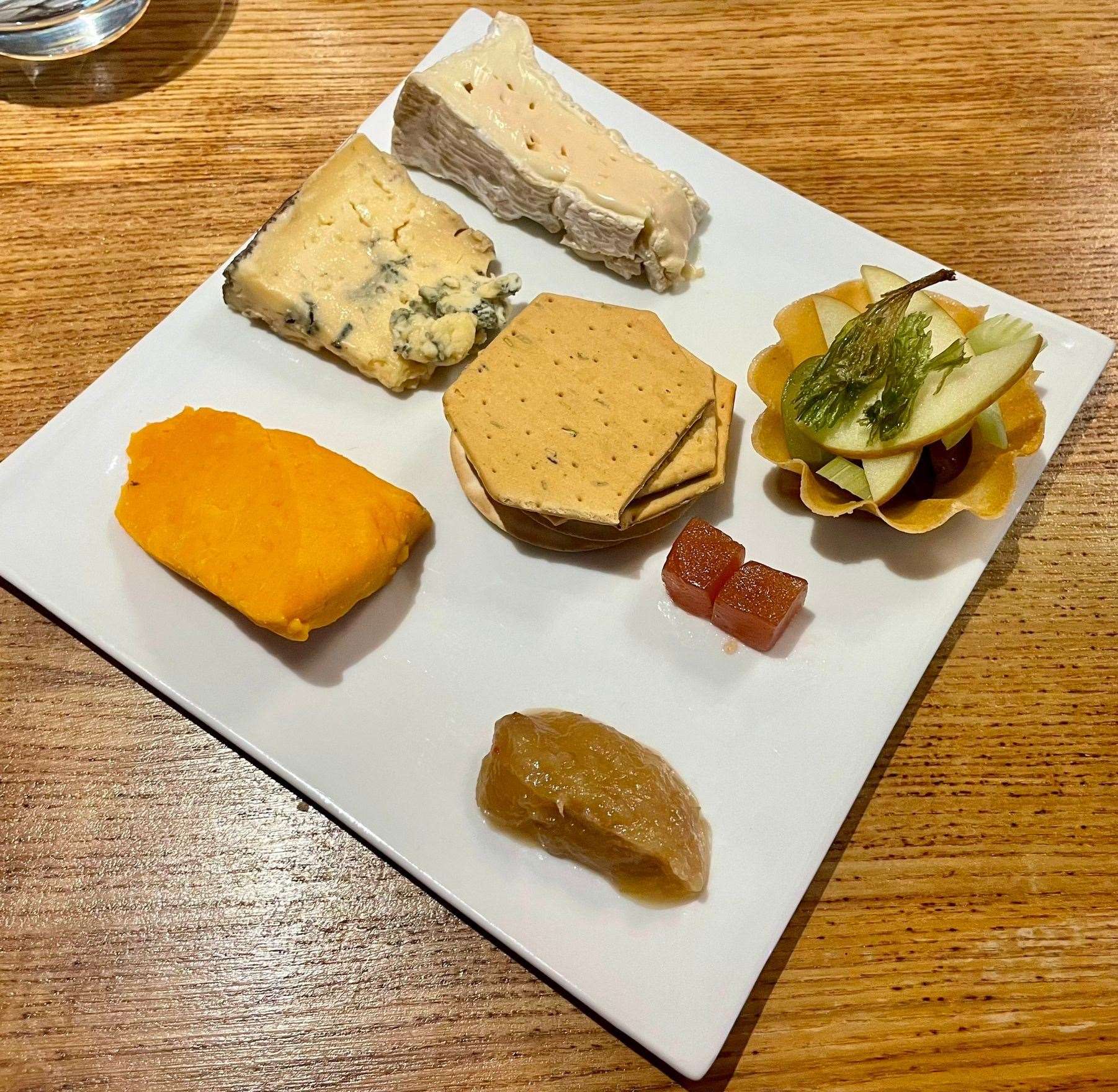 The Baron Bigod, Suffolk Blue and Red Storm cheeses. Picture: Chantelle Hurst