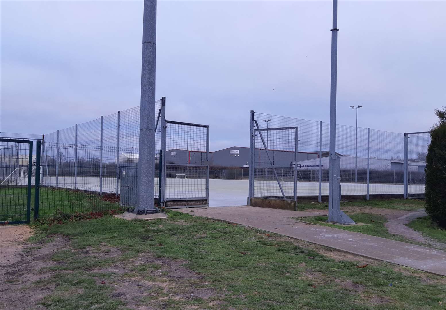 The pitches at Breckland Leisure centre. Picture: Kev Hurst